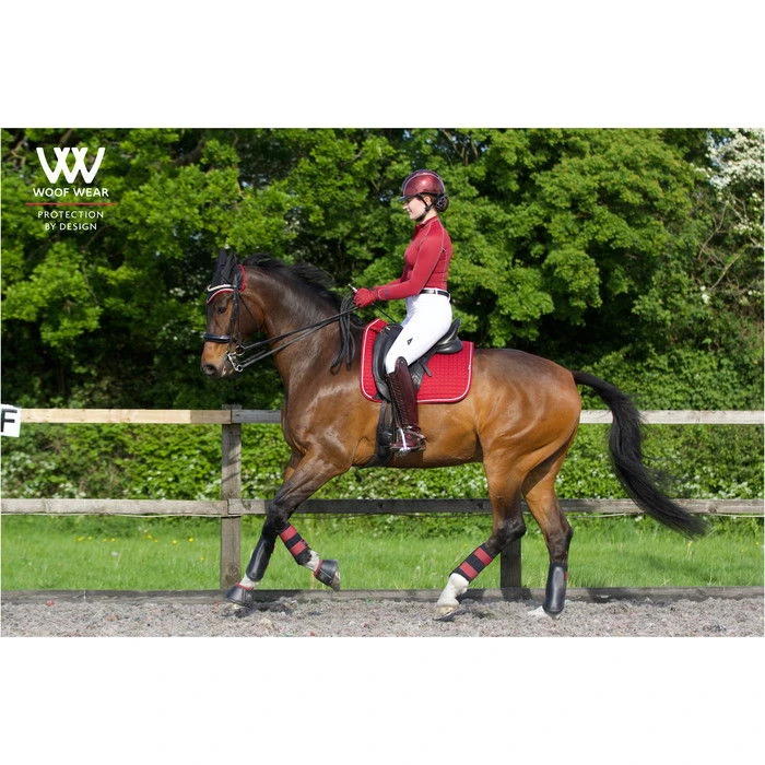 Woof Wear Womens Performance Riding Shirt - Shiraz Colour Shiraz - Image 4