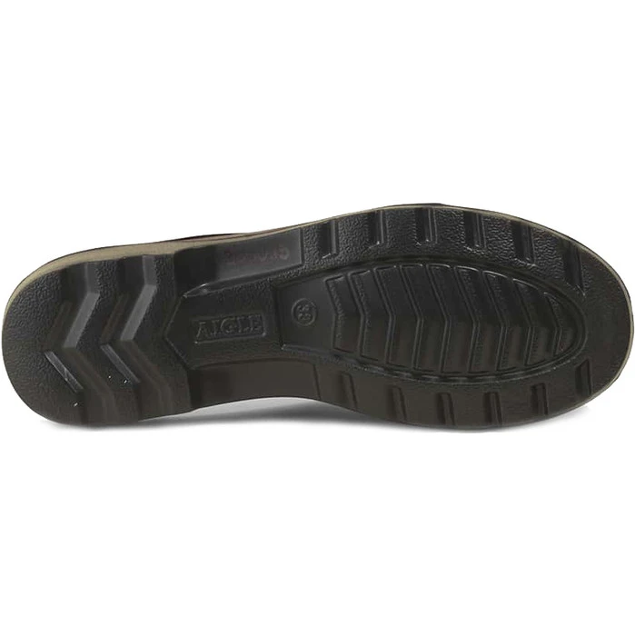 2021 Aigle Womens Taden Fur Lined Clog R1241 - Brownie - Image 2