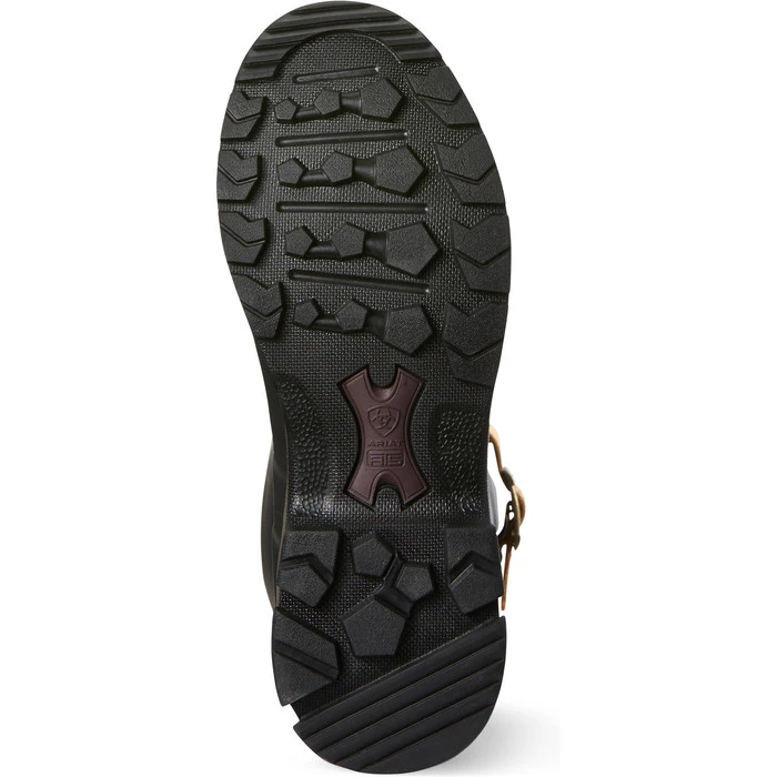 2022 Ariat Womens Burford Waterproof Rubber Boots 10027339 - Brown - Image 4