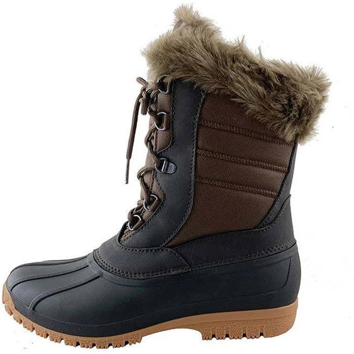 2021 Woof Wear Mid Winter Boots WF0036 - Black - Image 2