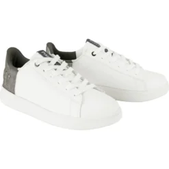 2022 Pikeur Womens Pauli Selection Trainer 282400 803 - White / Sage Green Metallic Colour White / Sage Green Metallic