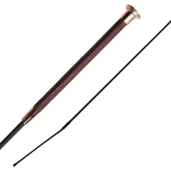 2022 Woof Wear Diamond Dressage Whip WH0015 - Chocolate Colour Chocolate