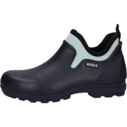 2023 Aigle Womens Lessfor Plus Ankle Wellington Boots NB6014 - Marine / Wave