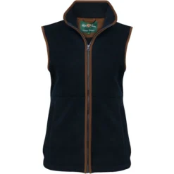 2023 Alan Paine Womens Aylsham Fleece Gilet AYLLWCT - Dark Navy Colour Dark Navy