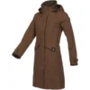 2023 Baleno Womens Chelsea Country Coat 818BB8L0 - Earth Brown Colour Earth Brown