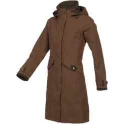 2023 Baleno Womens Chelsea Country Coat 818BB8L0 - Earth Brown Colour Earth Brown