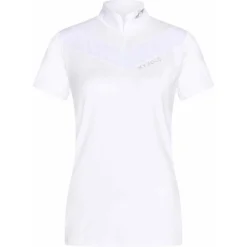 2023 HV Polo Womens Alexa Competition Shirt 203093504 - Optical White Colour Optical White