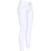 2023 Imperial Riding Womens Diva Capone Full Grip Competition Riding Breeches KL4123003 - White Colour White
