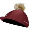 2023 Weatherbeeta Prime Hat / Helmet Silk 100948201 - Maroon Colour Maroon