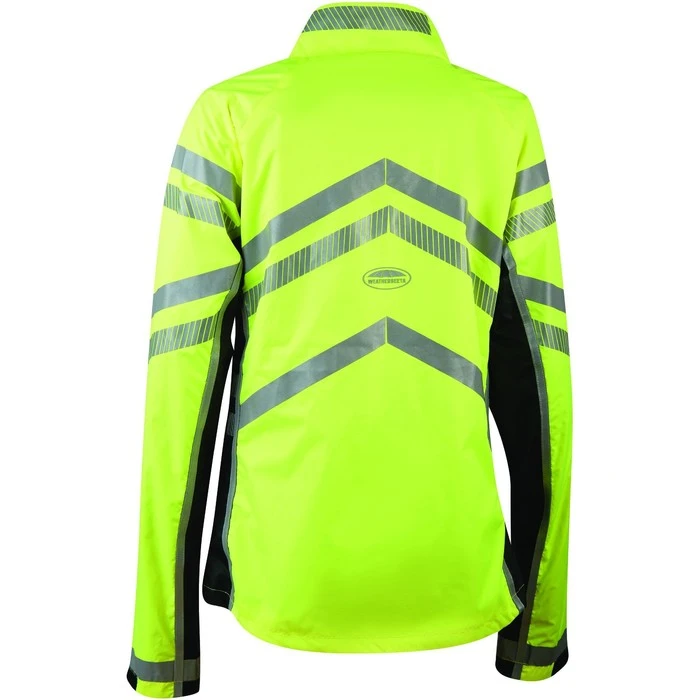 2022 Weatherbeeta Unisex Reflective Lightweight Waterproof Jacket 1005267 - Hi Vis Yellow Colour Hi Vis Yellow - Image 2