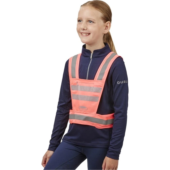 Weatherbeeta Childrens Reflective Harness Hi Vis Yellow 1005269 Colour Yellow - Image 4