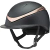 Charles Owen Halo Helmet & Free Headband HALOBRG - Black / Rose Gold