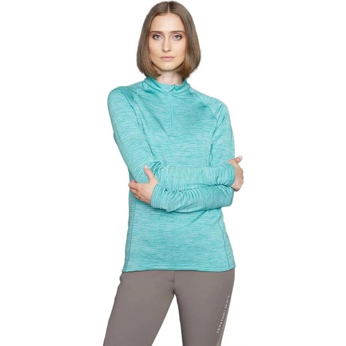 2022 Mountain Horse Unisex Tate Tech Fleece 4485040503 - Aqua Blue - Image 3