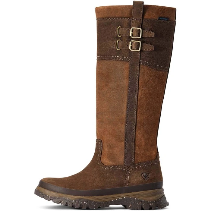 2022 Ariat Womens Moresby Waterproof Tall Boot 10042410 - Java - Image 3