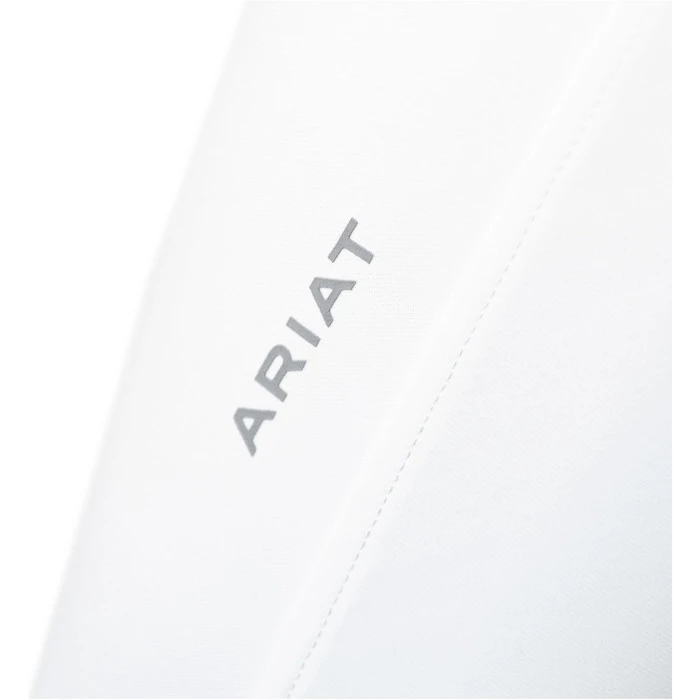 2023 Ariat Womens Tri Factor Full Seat Tights 10043403 - White - Image 7