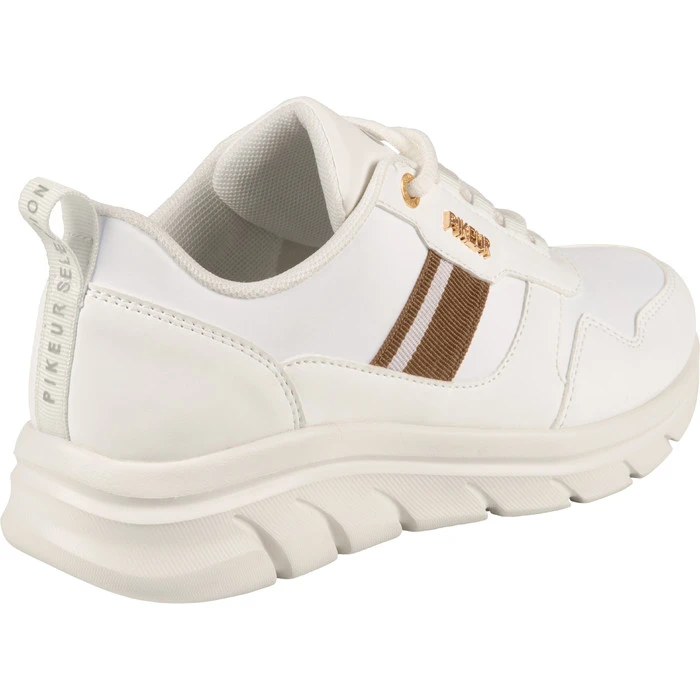 2023 Pikeur Womens Vika Trainers 382400 805 - White - Image 3