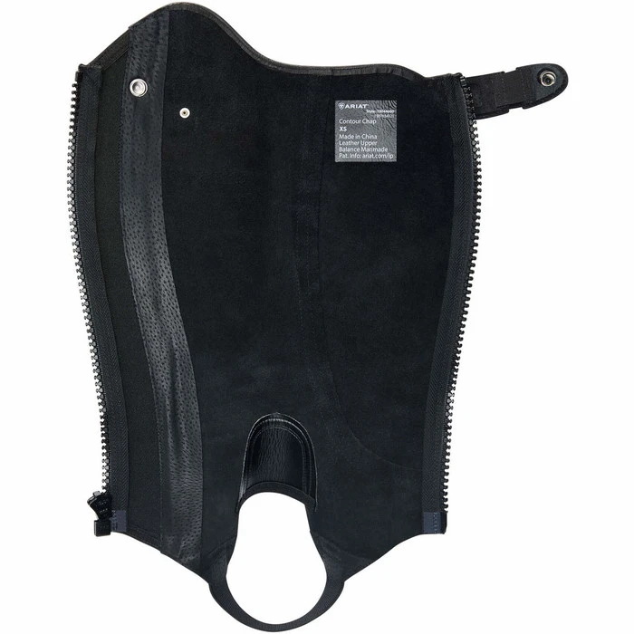 2023 Ariat Heritage Contour Half Chap 10044599 - Black Colour Black - Image 2