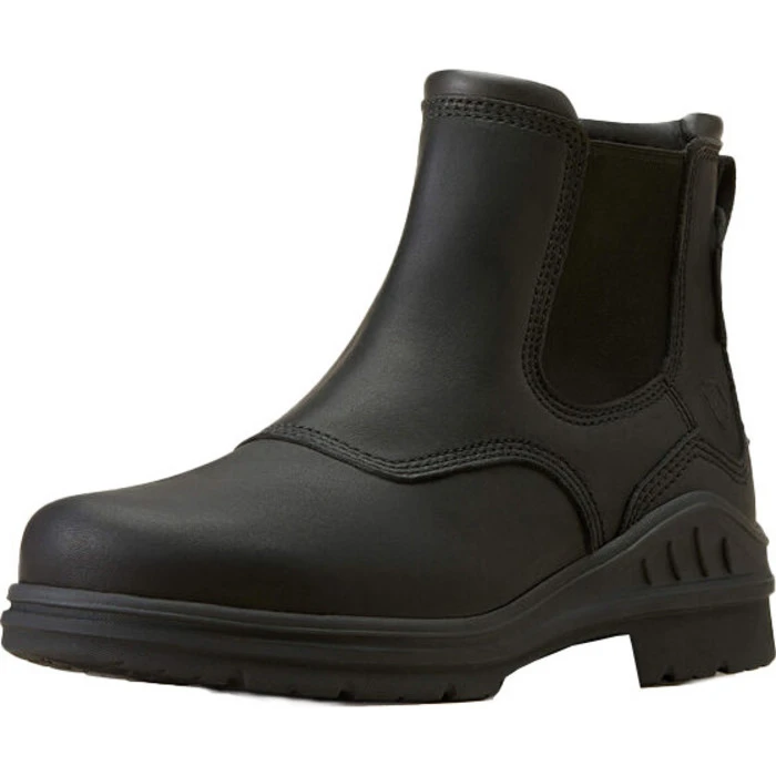 2023 Ariat Womens Barnyard Twin Gore II Waterproof Boot 10046857 - Black - Image 6