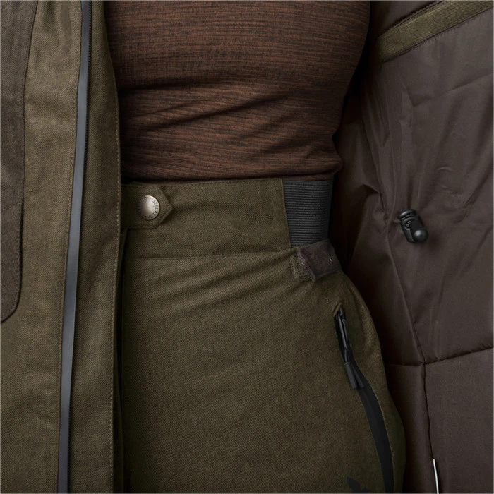 2023 Seeland Womens Avail Aya Insulated Jacket 10022064 - Pine Green / Demitasse Brown - Image 3