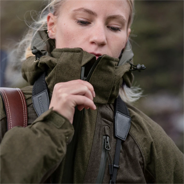 2023 Seeland Womens Avail Aya Insulated Jacket 10022064 - Pine Green / Demitasse Brown - Image 7