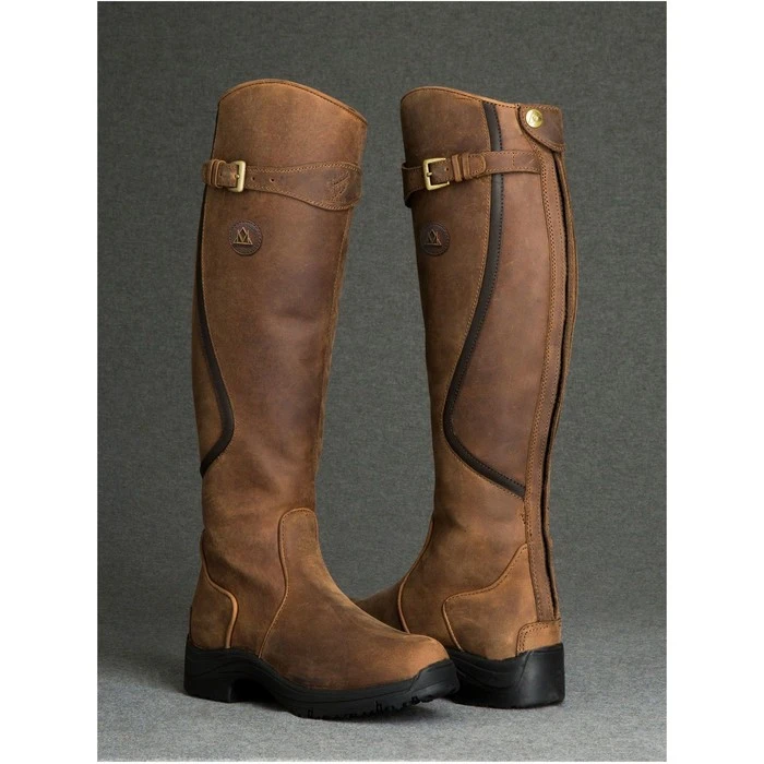 Mountain Horse Womens Snowy River High Rider Boots - Brown - Image 2