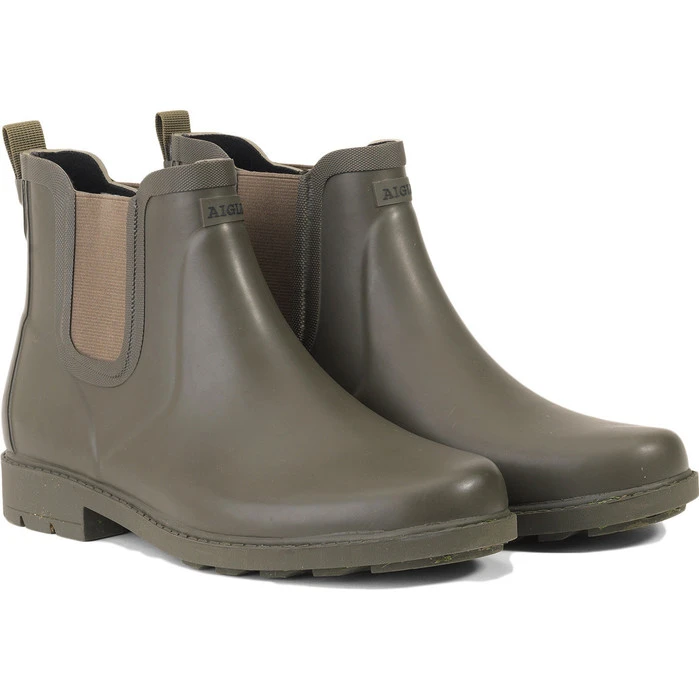 2022 Aigle Carville Ankle Wellington Boot - Khaki - Image 2