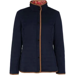 2023 Alan Paine Womens Felwell Quilt Jacket FELLQUJ - Navy