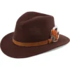 2023 Alan Paine Richmond Felt Hat RICUFEL - Brown