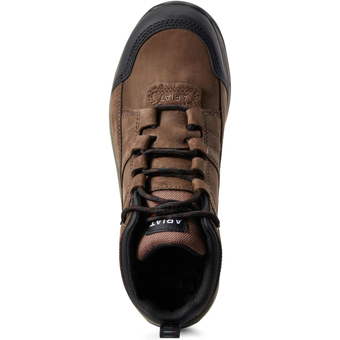 Ariat Womens Telluride Work H20 CT Boots Distressed Brown - Image 4