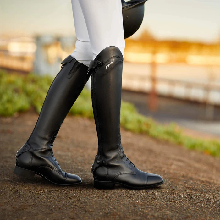 Ariat Womens Palisade Riding Boots Black 10036042 - Image 6