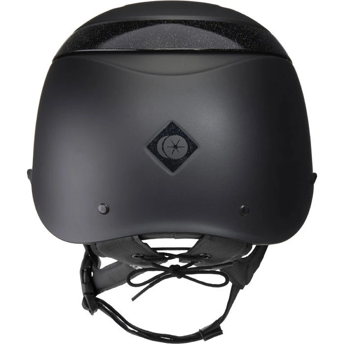 2022 Charles Owen This Esme X Luna Riding Helmet & Headband - Black Colour Black - Image 3