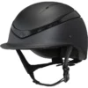 2022 Charles Owen This Esme X Luna Riding Helmet & Headband - Black Colour Black