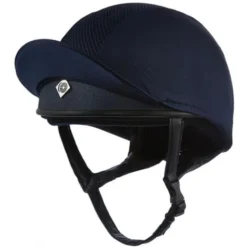 Charles Owen Pro II Plus Round Fit Skull Helmet - Navy Colour Navy