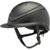 Charles Owen Luna Wide Peak Helmet & Headband LUNAWPBMBM - Black Matt