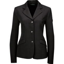 Dublin Womens Casey Tailored Riding Jacket - Black Colour Black