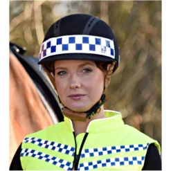 Equisafety Polite Hatband Blue