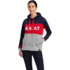 2022 Ariat Womens Rabere Team Hoodie 10041392 - Navy
