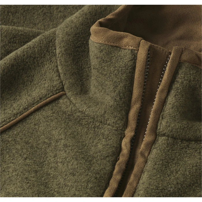 2022 Harkila Womens Sandhem Fleece Waistcoat 120109830 - Willow Green Melange - Image 3