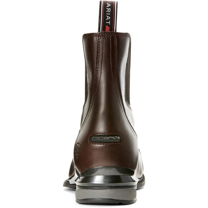 Ariat Womens Devon Nitro Zip Paddock Boots Wax Chocolate - Image 3