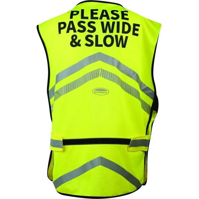 Weatherbeeta Reflective Waistcoat Hi Vis Yellow 1005269 Colour Yellow - Image 2