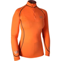 Woof Wear Womens Performance Riding Shirt Orange