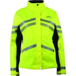 Weatherbeeta Adults Reflective Heavy Padded Waterproof Jacket Hi Vis Yellow 1005272