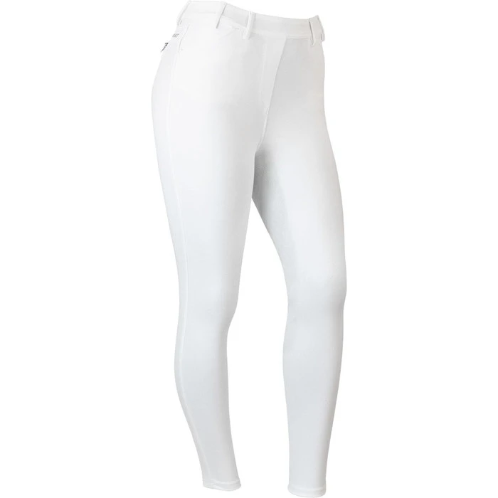 2023 Ariat Womens Tri Factor Full Seat Tights 10043403 - White