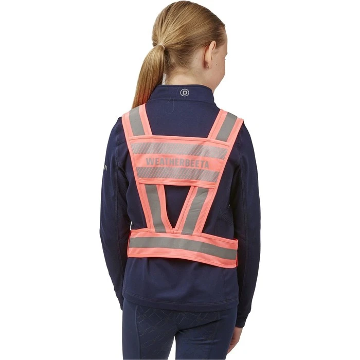 Weatherbeeta Childrens Reflective Harness Hi Vis Yellow 1005269 Colour Yellow - Image 3