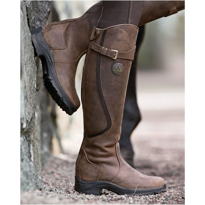 Mountain Horse Womens Snowy River High Rider Boots - Brown - Image 3