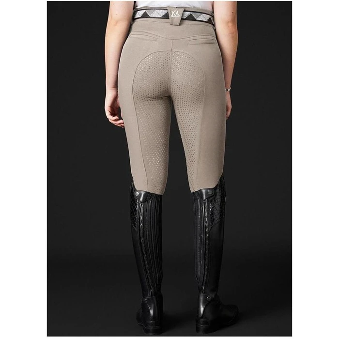 2022 Mountain Horse Womens Diana Breeches 053240 - Taupe - Image 3