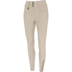 2023 Pikeur Womens Candela Full Seat Grip Breeches 141706 479 - Vanilla Cream