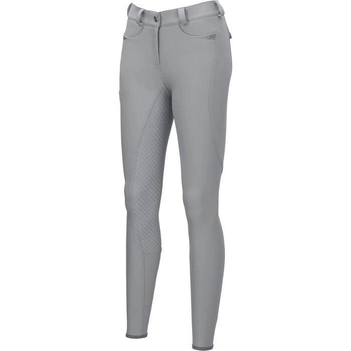 2021 Pikeur Womens Laura Grip Breaches 14306 - Silver Grey