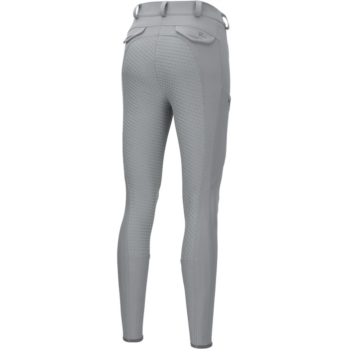 2021 Pikeur Womens Laura Grip Breaches 14306 - Silver Grey - Image 2