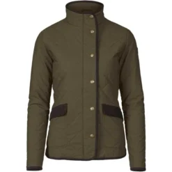 2023 Seeland Womens Woodcock Advanced Quilted Jacket 10021032 - Shaded Olive